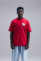 CAMISETA "MASKS" RED