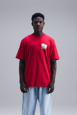 CAMISETA "MASKS" RED