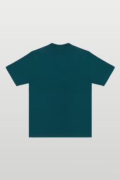 T-SHIRT LOGO VERDE DARK SEA