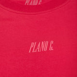 T-SHIRT LOGO VERMELHO CARMINE