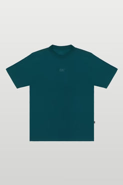 T-SHIRT LOGO VERDE DARK SEA